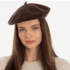 Dark Brown Beret